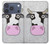 S3257 牛の漫画 Cow Cartoon iPhone 17 Pro バックケース、フリップケース・カバー