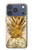 S3490 ゴールドパイナップル Gold Pineapple iPhone 17 Pro バックケース、フリップケース・カバー