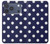 S3533 ブルーの水玉 Blue Polka Dot iPhone 17 Pro バックケース、フリップケース・カバー