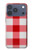 S3535 レッドギンガム Red Gingham iPhone 17 Pro バックケース、フリップケース・カバー