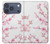 S3707 ピンクの桜の春の花 Pink Cherry Blossom Spring Flower iPhone 17 Pro バックケース、フリップケース・カバー