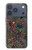 S3815 サイケデリックアート Psychedelic Art iPhone 17 Pro バックケース、フリップケース・カバー