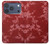 S3817 赤い花の桜のパターン Red Floral Cherry blossom Pattern iPhone 17 Pro バックケース、フリップケース・カバー