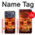 S3881 ファイアスカル Fire Skull iPhone 17 Pro バックケース、フリップケース・カバー