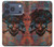 S3895 海賊スカルメタル Pirate Skull Metal iPhone 17 Pro バックケース、フリップケース・カバー