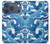 S3901 美しい嵐の海の波 Aesthetic Storm Ocean Waves iPhone 17 Pro, 18 Pro バックケース、フリップケース・カバー