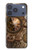 S3927 コンパスクロックゲージスチームパンク Compass Clock Gage Steampunk iPhone 17 Pro バックケース、フリップケース・カバー