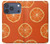 S3946 オレンジのシームレスなパターン Seamless Orange Pattern iPhone 17 Pro バックケース、フリップケース・カバー