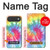 S1697 絞り染め カラフルなグラフィックプリント Tie Dye Colorful Graphic Printed iPhone Air バックケース、フリップケース・カバー