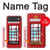 S2059 イングランドクラシック英国の電話ボックスミニマリスト England Classic British Telephone Box Minimalist iPhone Air バックケース、フリップケース・カバー