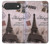 S2211 パリエッフェル塔ポストカード Paris Postcard Eiffel Tower iPhone Air バックケース、フリップケース・カバー