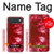 S2480 赤絞り染め Tie Dye Red iPhone Air バックケース、フリップケース・カバー
