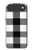 S2842 ブラックとホワイトバッファローチェック柄 Black and White Buffalo Check Pattern iPhone Air バックケース、フリップケース・カバー