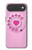 S2847 ピンクロータリー電話 Pink Retro Rotary Phone iPhone Air バックケース、フリップケース・カバー