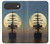 S2897 海賊船 ムーン・ナイト Pirate Ship Moon Night iPhone Air バックケース、フリップケース・カバー