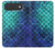 S3047 緑人魚のスケール Green Mermaid Fish Scale iPhone Air バックケース、フリップケース・カバー
