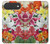 S3205 レトロ花 Retro Art Flowers iPhone Air バックケース、フリップケース・カバー