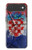 S3313 クロアチアflag Vintage Football Graphic Croatia Flag Vintage Football Graphic iPhone Air バックケース、フリップケース・カバー