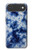 S3439 インディゴタイダイ Fabric Indigo Tie Dye iPhone Air バックケース、フリップケース・カバー