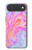 S3444 デジタルアートカラフルな液体 Digital Art Colorful Liquid iPhone Air バックケース、フリップケース・カバー