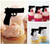 TA0030 ピストル 銃 Pistol Gun アクリル製 カップケーキトッパー ケーキトッパー ケーキスティック 結婚式 誕生日 パーティー 装飾用品 アクセサリー 10本 TA0030 ピストル 銃 Pistol Gun アクリル製 カップケーキトッパー ケーキトッパー ケーキスティック 結婚式 誕生日 パーティー 装飾用品 アクセサリー 10本