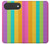 S3678 カラフルなレインボーバーティカル Colorful Rainbow Vertical iPhone Air バックケース、フリップケース・カバー