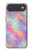 S3706 パステルレインボーギャラクシーピンクスカイ Pastel Rainbow Galaxy Pink Sky iPhone Air バックケース、フリップケース・カバー