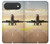 S3837 飛行機離陸日の出 Airplane Take off Sunrise iPhone Air バックケース、フリップケース・カバー