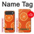 S3946 オレンジのシームレスなパターン Seamless Orange Pattern iPhone Air バックケース、フリップケース・カバー