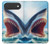 S4004 油絵 巨大サメ.jpeg Oil Color Painting Giant Shark.jpeg iPhone Air バックケース、フリップケース・カバー