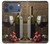 S1316 ブドウのボトルと赤ワインのグラス Grapes Bottle and Glass of Red Wine iPhone 17 Pro Max, 18 Pro Max バックケース、フリップケース・カバー