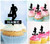 TA0088 ビジネスマンの立ち Business Man Standing アクリル製 カップケーキトッパー ケーキトッパー ケーキスティック 結婚式　誕生日　パーティー　装飾用品　アクセサリー　10本