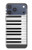 S2082 オクターブピアノ One Octave Piano iPhone 17 Pro Max, 18 Pro Max バックケース、フリップケース・カバー