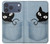 S2641 ポケット黒猫 Pocket Black Cat iPhone 17 Pro Max バックケース、フリップケース・カバー