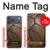 S2661 ヴィンテージレザーサッカーグラフィックプリント Vintage Soccer Football Graphic iPhone 17 Pro Max バックケース、フリップケース・カバー