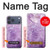 S2690 アメジスト結晶グラフィックプリント Amethyst Crystals Graphic Printed iPhone 17 Pro Max バックケース、フリップケース・カバー