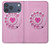 S2847 ピンクロータリー電話 Pink Retro Rotary Phone iPhone 17 Pro Max バックケース、フリップケース・カバー