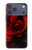 S2898 赤いバラ Red Rose iPhone 17 Pro Max バックケース、フリップケース・カバー