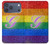 S2899 レインボーLGBTゲイプライド旗 Rainbow LGBT Gay Pride Flag iPhone 17 Pro Max バックケース、フリップケース・カバー