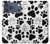 S2904 犬ポウ Dog Paw Prints iPhone 17 Pro Max, 18 Pro Max バックケース、フリップケース・カバー