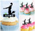 TA0148 バスケ・スラム・ダンク Basketball Slam Dunk アクリル製 カップケーキトッパー ケーキトッパー ケーキスティック 結婚式　誕生日　パーティー　装飾用品　アクセサリー　10本