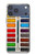 S3243 水彩絵の具セット Watercolor Paint Set iPhone 17 Pro Max, 18 Pro Max バックケース、フリップケース・カバー