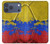 S3306 コロンビアの旗ビンテージフットボールのグラフィック Colombia Flag Vintage Football Graphic iPhone 17 Pro Max バックケース、フリップケース・カバー