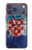 S3313 クロアチアflag Vintage Football Graphic Croatia Flag Vintage Football Graphic iPhone 17 Pro Max バックケース、フリップケース・カバー