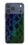 S3366 虹パイソンの皮膚 グラフィックプリント Rainbow Python Skin Graphic Print iPhone 17 Pro Max バックケース、フリップケース・カバー