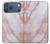 S3482 ピンクの大理石のグラフィックプリント Soft Pink Marble Graphic Print iPhone 17 Pro Max, 18 Pro Max バックケース、フリップケース・カバー