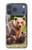 S3558 くまの家族 Bear Family iPhone 17 Pro Max, 18 Pro Max バックケース、フリップケース・カバー