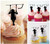 TA0180 子供とスイングチェア Kid and a Swinging Chair アクリル製 カップケーキトッパー ケーキトッパー ケーキスティック 結婚式　誕生日　パーティー　装飾用品　アクセサリー　10本