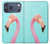 S3708 ピンクのフラミンゴ Pink Flamingo iPhone 17 Pro Max, 18 Pro Max バックケース、フリップケース・カバー