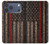 S3804 消防士メタルレッドラインフラググラフィック Fire Fighter Metal Red Line Flag Graphic iPhone 17 Pro Max, 18 Pro Max バックケース、フリップケース・カバー
